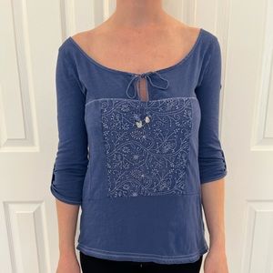 American Eagle Navy Top